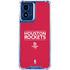 NBA Houston Rockets Standard - Red Moto G 5G (2024) Clear Case